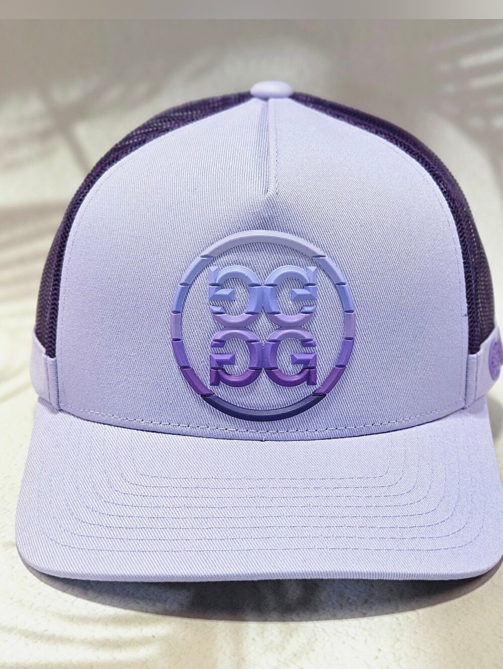 G/FORE Trucker Hat Cap Aura Purple Gradient Circle G's Snapback Vacation Golf